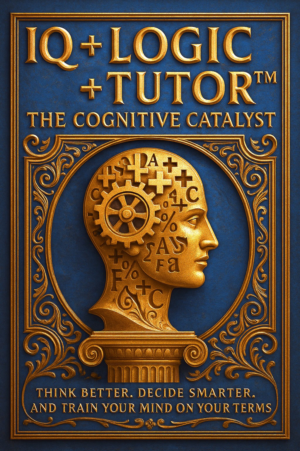 IQ + Logic + Tutor concept cover